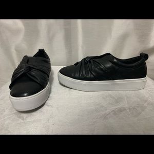 Rebecca Minkoff Platform Bow Tie Leather Sneakers